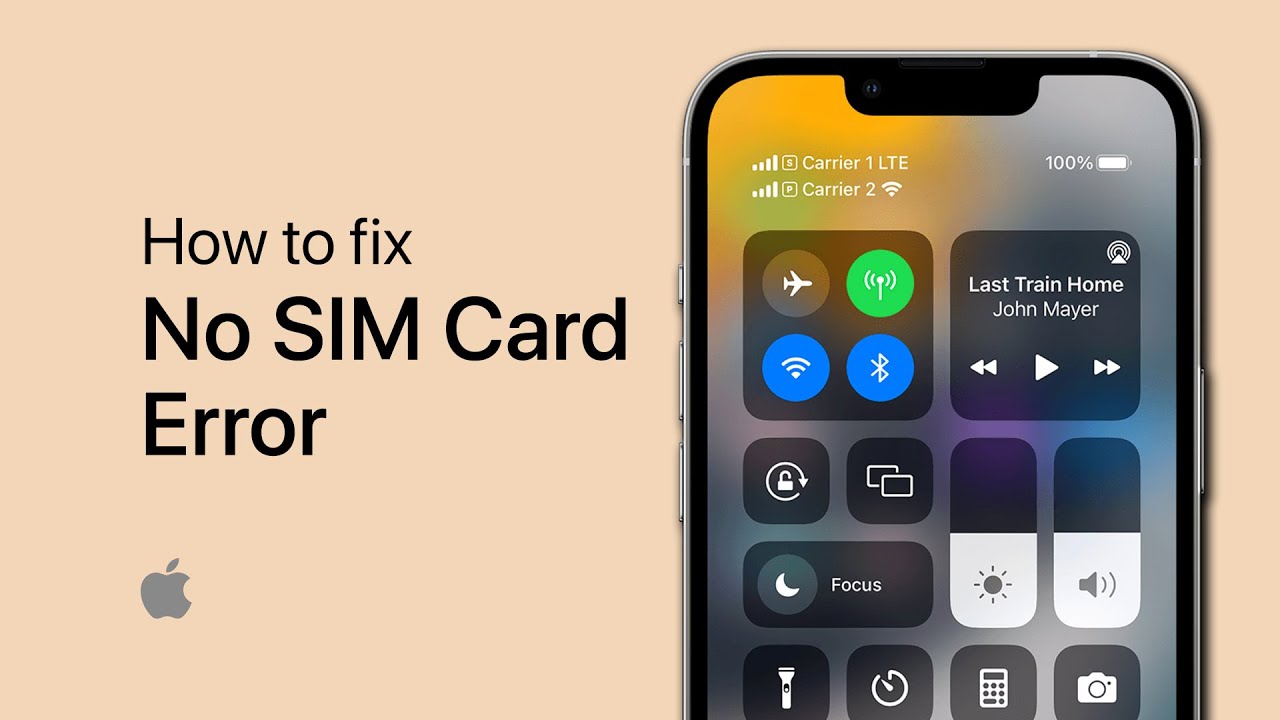 Fix When iPhone Says No SIM: Complete Solutions
