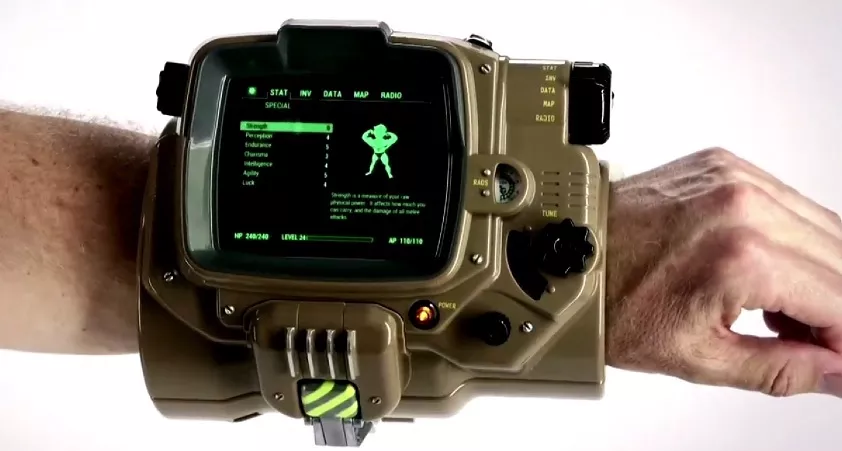 Fallout 4 pipboy-Boy is the wearable of the future