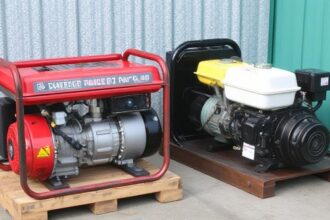 Traditional diesel and petrol generators