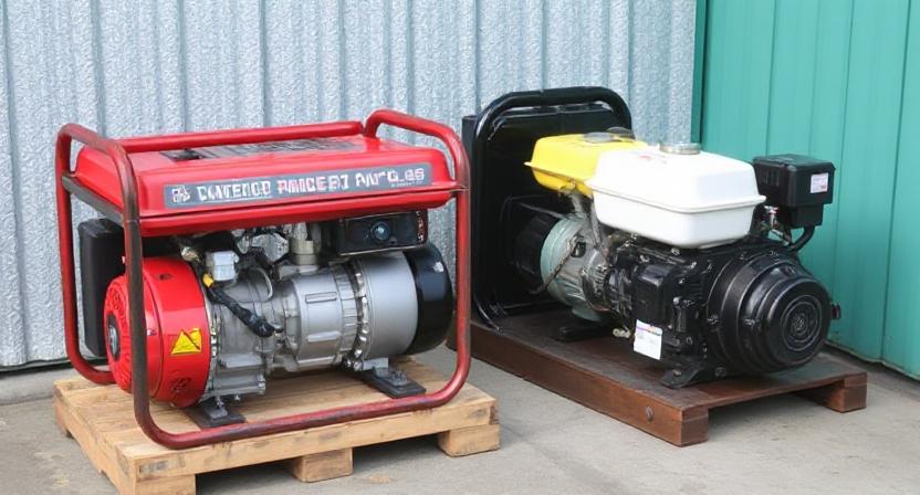 Traditional diesel and petrol generators