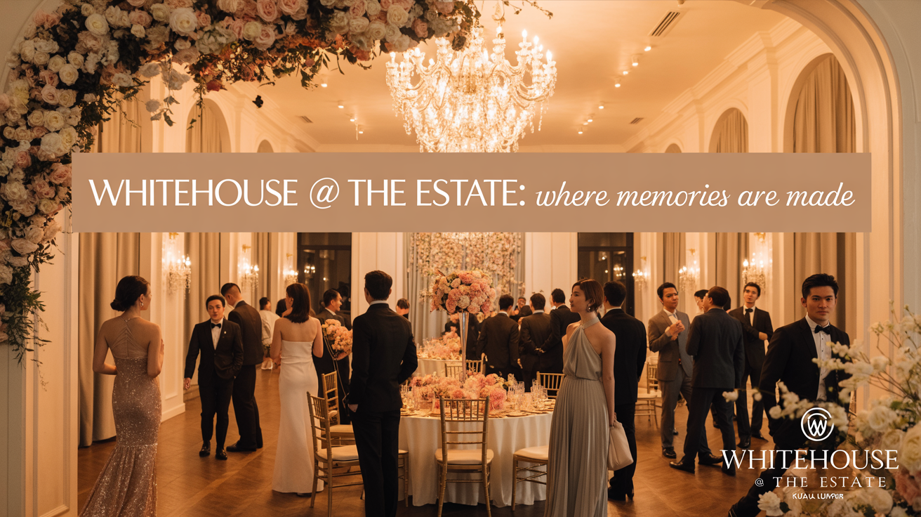 Why Whitehouse @ The Estate is the Perfect Event Hall in Kuala Lumpur for Every Occasion