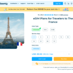 10 Best Saily Alternatives for France Travel eSIM