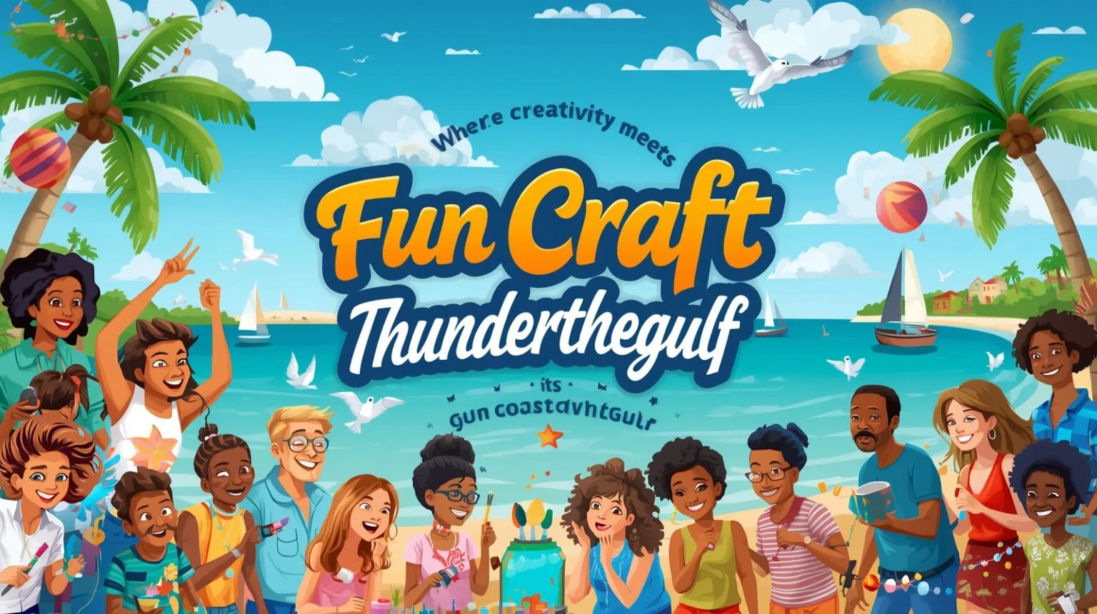 Fun Craft Thunderonthegulf: Where Creativity Meets Gulf Coast Adventure