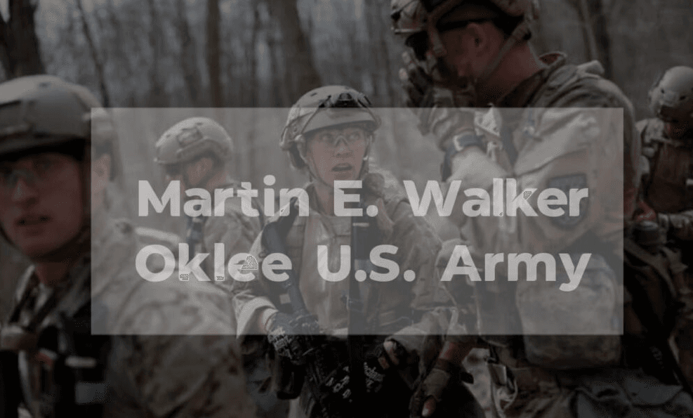 Everything You Need to Know martin-e-walker-oklee-army