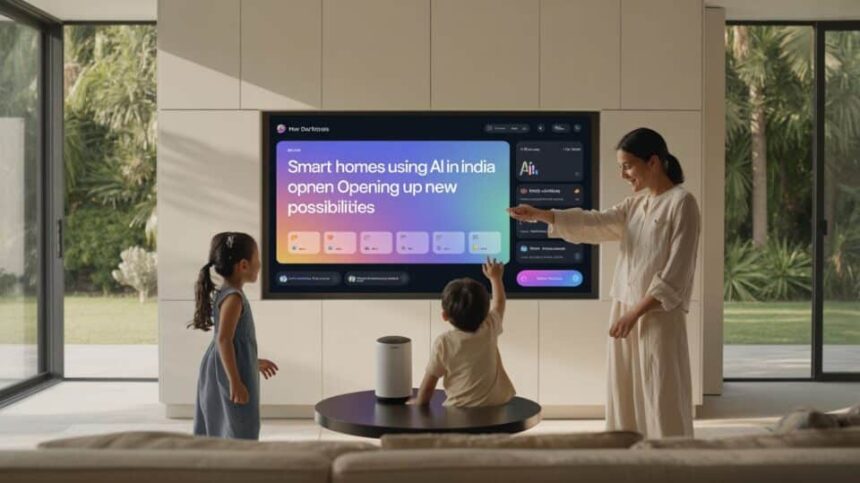 smart homes using ai in india opening up new possibilities