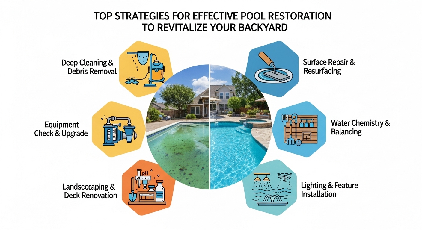 Top Strategies for Effective Pool Restoration to Revitalise Your Backyard