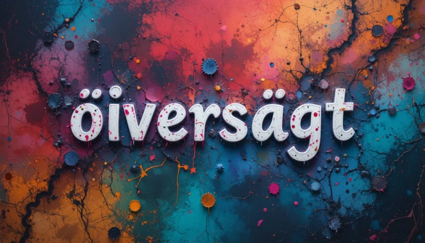 What Does översägt Mean and How Do You Use It Correctly