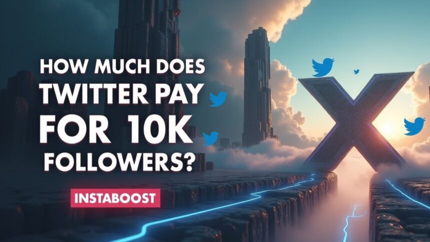 How Much Does Twitter Pay For 10,000 Followers?