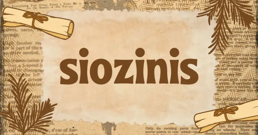 Siozinis: The Global Music Star Changing The Rhythm of Modern Music!
