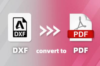 Convert DXF to PDF