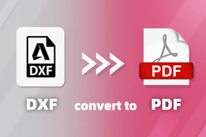 Convert DXF to PDF