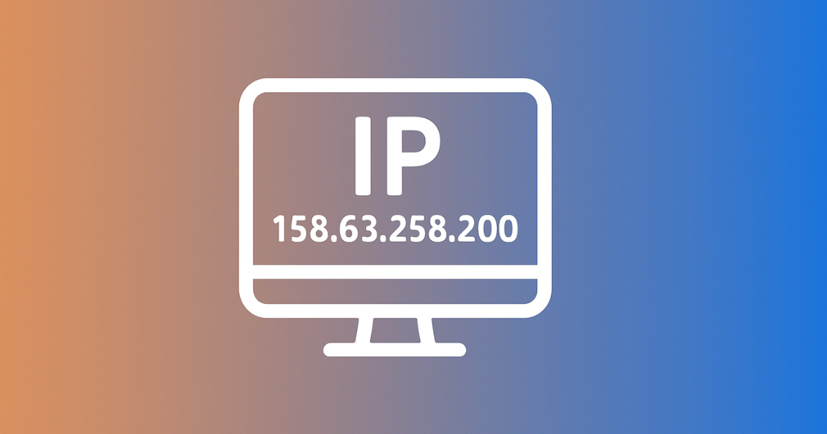 Exploring IP: 158.63.258.200 Explained
