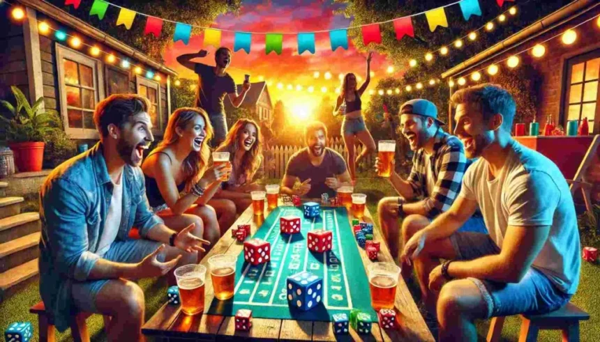 “Snappa Beer Die: The Ultimate Backyard Battle of Skill and Sip”