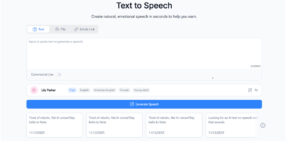 Text to Speech