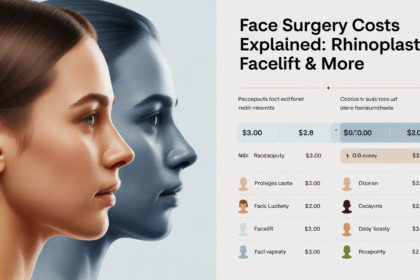 Face Surgery Costs Explained: Rhinoplasty, Facelift & More
