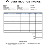 Contractor Invoice
