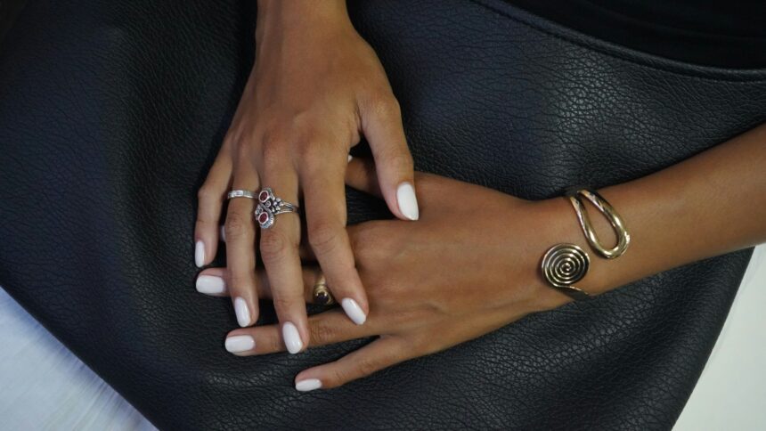 White Designs For Nails