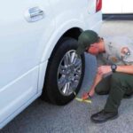 what does chalk on tires do