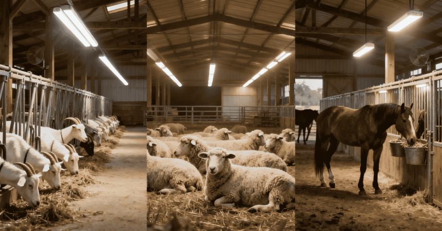Advanced Barn Lighting Solutions for Livestock Health, Safety, and Productivity