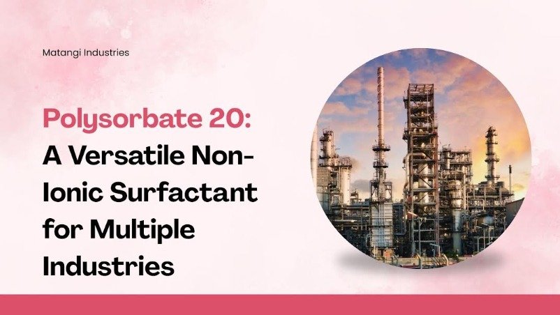 Polysorbate 20: A Versatile Non-Ionic Surfactant for Multiple Industries
