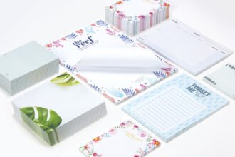 Custom Die-Cut Notepad Printing | Vograce Custom Stationery