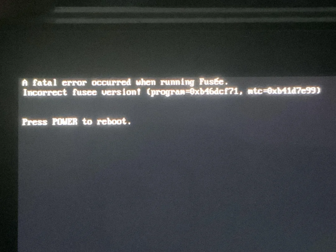 incorrect Fusee Version: Everything You Need to Know