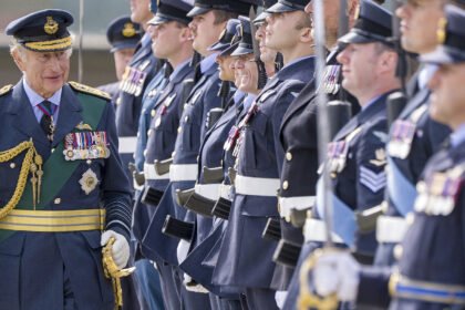 King charles Military Visit Body Language