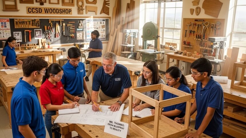 Ccsd woodshop mr thomas: From Blueprint to Reality