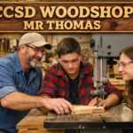 Woodshop Teacher mr thomas