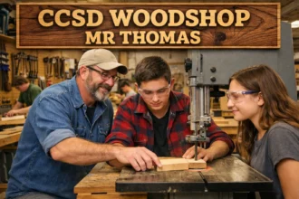 Woodshop Teacher mr thomas
