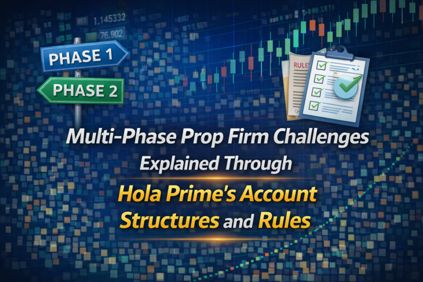 Multi-Phase Prop Firm Challenges Explained Through Hola Prime’s Account Structures and Rules