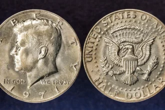 value of 1971 silver half dollar​
