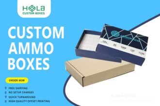 Custom Cardboard Ammo Boxes for .40 S&W: High-Impact Printing and Protective Fitments