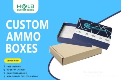 Custom Cardboard Ammo Boxes for .40 S&W: High-Impact Printing and Protective Fitments