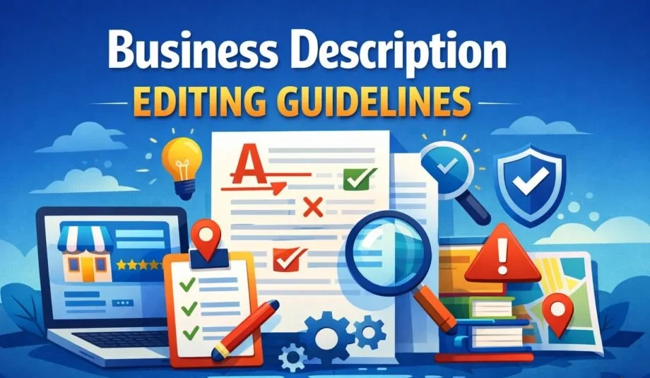 Business Description Editing Guidelines