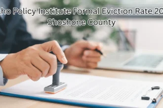 idaho policy institute formal eviction rate 2020 shoshone