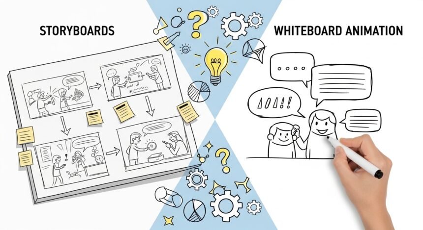 Learn How Storyboards and Whiteboard Animation Improve Explainer Videos