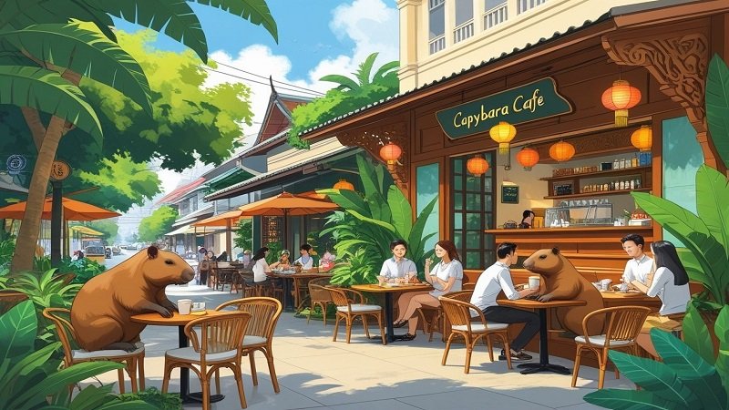 Why Capybara Cafe Bangkok Is a Must-Visit Spot