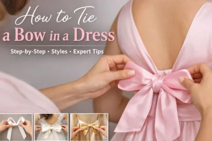 How to Tie a Bow on a Dress