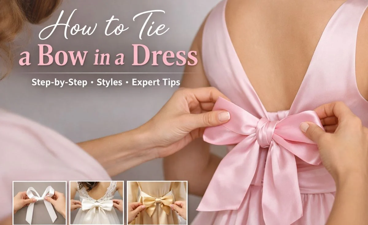 How to Tie a Bow on a Dress