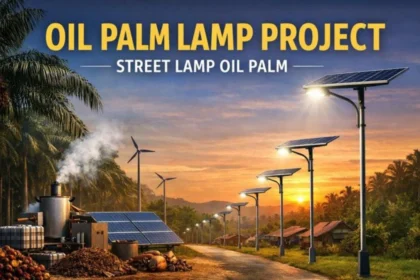 Oil Palm Lamp Project Street Lamp Oil Palm