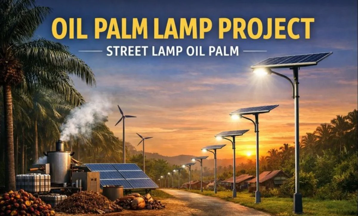 Oil Palm Lamp Project Street Lamp Oil Palm