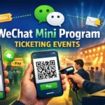wechat mini program ticketing events
