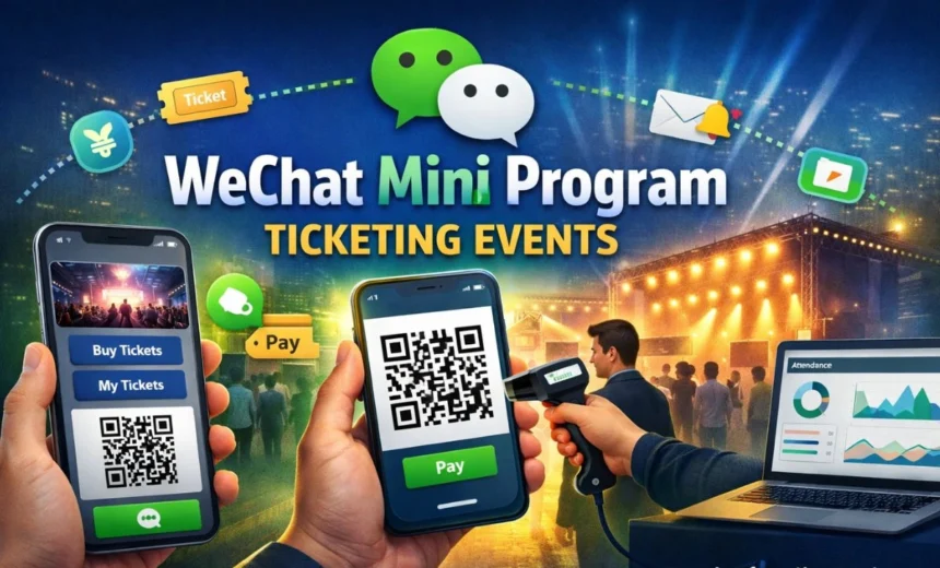 wechat mini program ticketing events