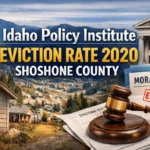 Idaho Policy institute Formal Eviction Rate 2020 Shoshone County