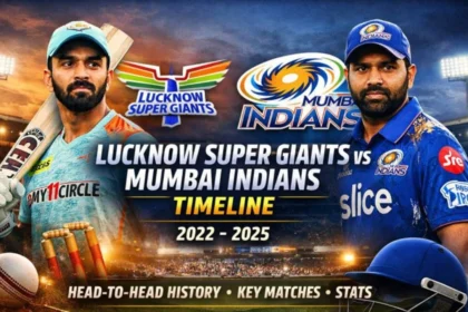 Lucknow Super Giants vs Mumbai indians Timeline