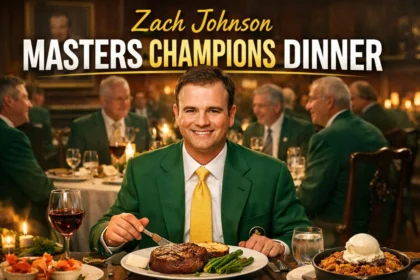 Zach Johnson Masters Champions Dinner