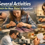 List Several Activities During Which the Near Point Is Important