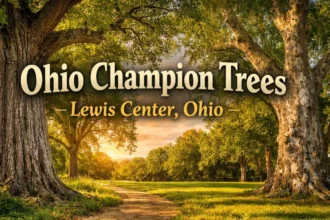 Ohio Champion Trees Lewis Center Ohio