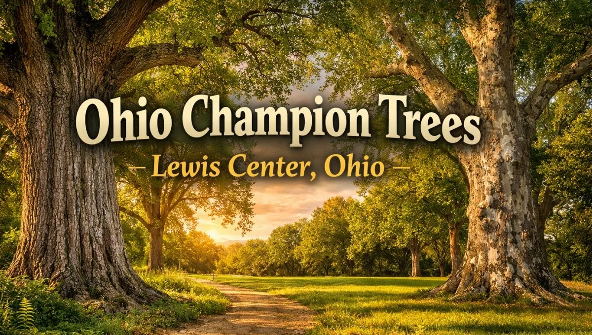 Ohio Champion Trees Lewis Center Ohio